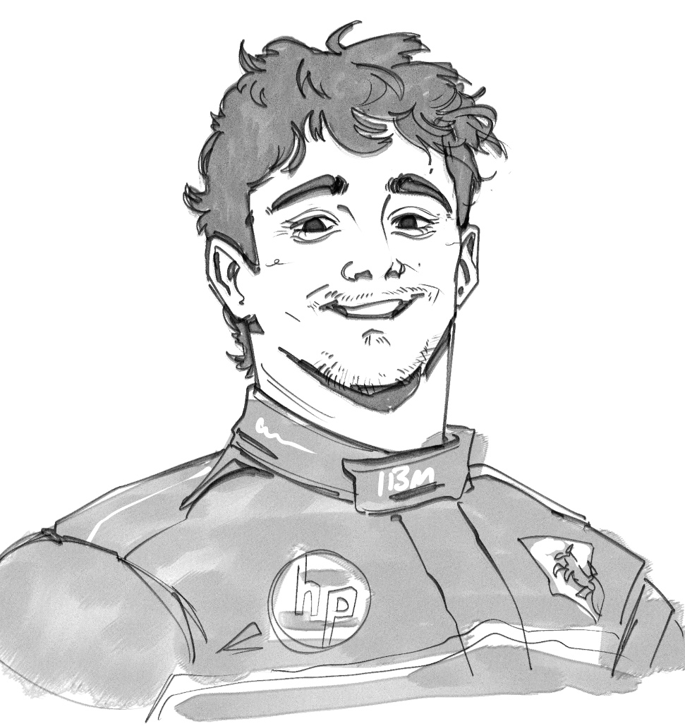 charles doodle i did for a friend last night
#f1art