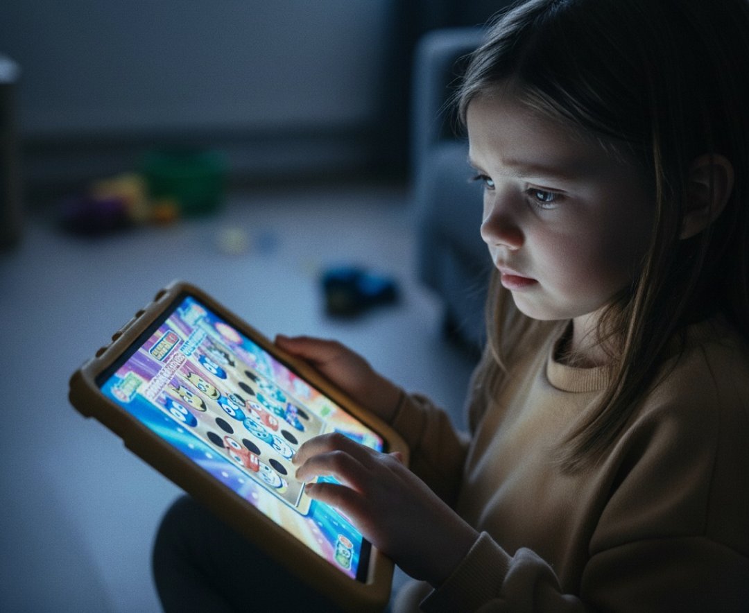 daylightco's tweet image. Doctors, Parents, and Teachers all agree that screen time for children is an issue...
But why are screens so disruptive for children?
A short thread on why most tablets capture our children, and more importantly how they can be made to be less addictive ⬇️