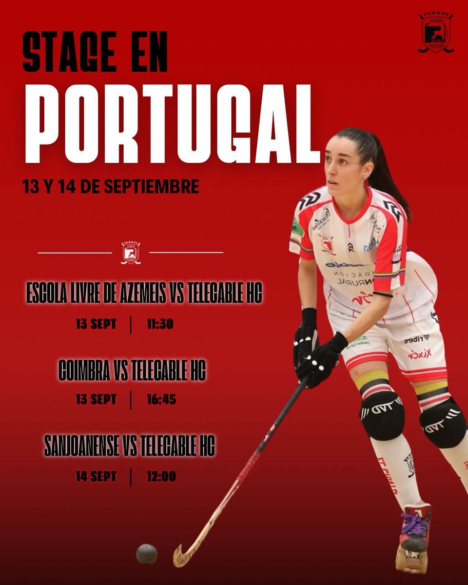 Nos vamos a Portugal! 🇵🇹 

Este fin de semana el primer equipo viaja a Portugal a disputar tres amistosos!
<a href="/TurismoAsturias/">TurismoAsturias</a> 
#ParaísoNatural