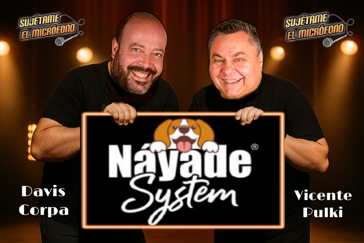 🎤Amig@s de caritas sonrientes!!! No os perdáis la colaboración que @sujetame_el_microfono está preparando para @ymbersanayade y @donbrillo.es ¿Qué estará tramando este dúo cómico formado por @daviscorpa y @vicentepulki ? 👉🏻🐶👈🏻
¡¡¡Muy pronto lo sabremos!!! Atentos a las redes😜