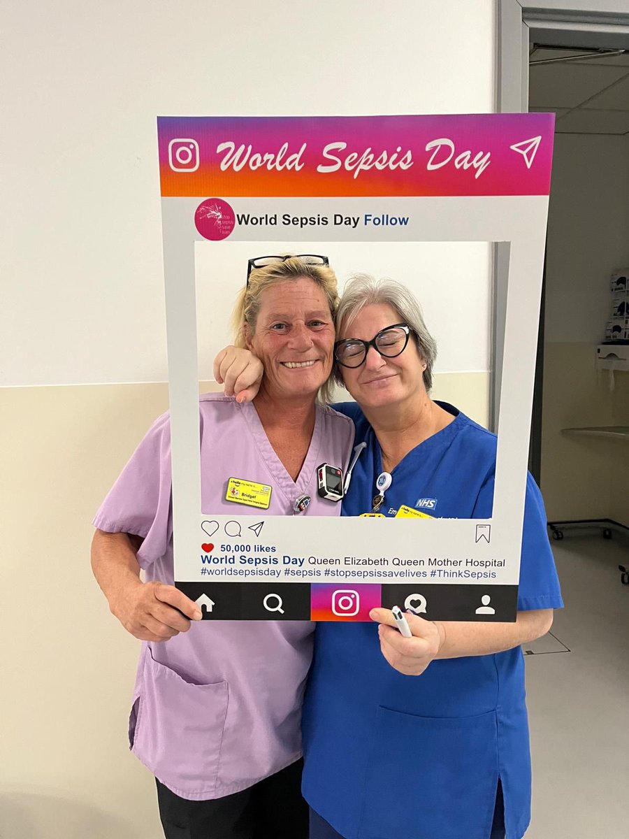 🌍 World Sepsis Day (Day 4) <a href="/EKHUFT/">East Kent Hospitals</a>

Today’s focus of THINK Sepsis: N = NEWS2

⚠️ Rising scores = screen for sepsis
👀 RR &gt;20
❤️ HR &gt;90
⬇️ SBP &lt;90
🌡️ Temp &lt;36°C or &gt;38°C
🫁 SpO₂ &lt;94% / ↑ O₂ 

Recognising sepsis early saves lives