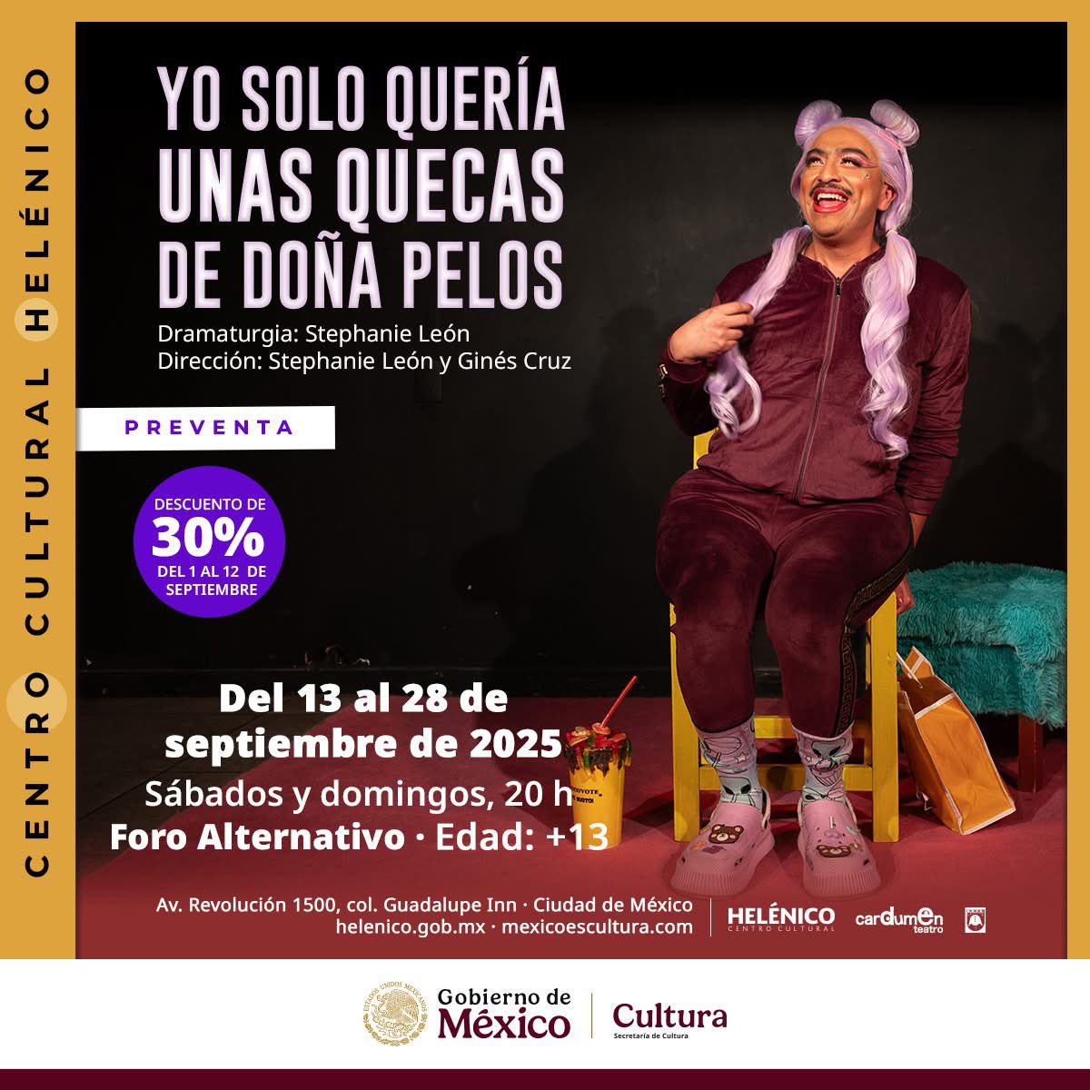 En #CulturaRU 🎭 | Nuestra compañera <a href="/TamaraQuiroz_M/">Tamara Quiroz</a> charla con <a href="/GinesCruz/">Ginés Cruz</a>, actor y director de <a href="/CardumenTeatro/">Cardumen Teatro CdMx</a>, sobre la obra "Yo solo quería unas quecas de Doña Pelos" 🌮

#RelatamosAlMundo🌎 #RadioUNAM 96.1FM 📻