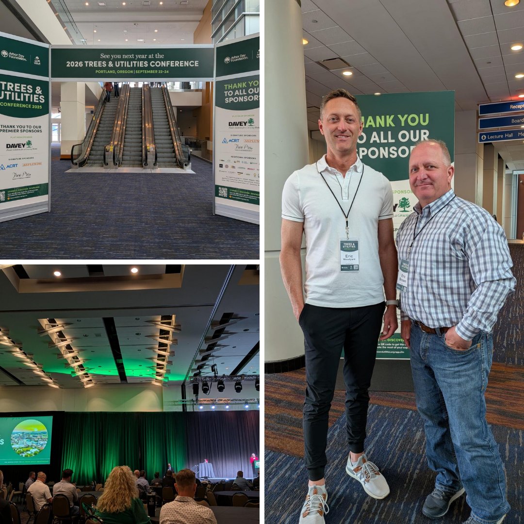 wdigis's tweet image. 🌲 Wrapping up at the Trees &amp;amp; Utilities in Knoxville. This week reinforced the critical role vegetation management plays in grid safety and reliability — and how GIS-driven innovation is shaping the future of utility operations.

#TreesAndUtilities #GIS #Utilities