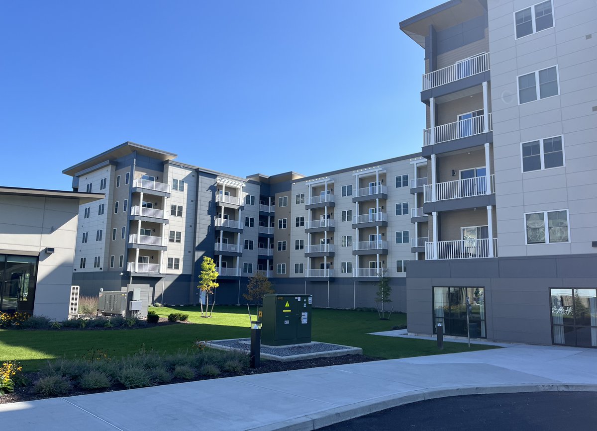 Quite a multi-family development had Grand Opening in #Guilderland yesterday near <a href="/Crossgates_Mall/">Crossgates</a>. The APEX at Crossgates features 190 apartments and several townhomes. United Group CEO Michael Uccellini calls it "the best apartment community in the Capital Region."