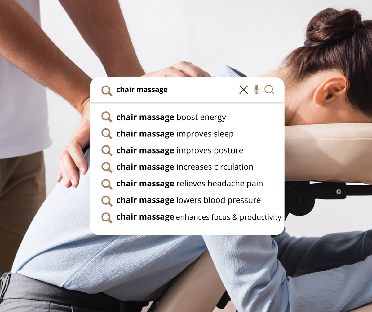 LoDoChair's tweet image. Quick stress relief, big results! Chair massages ease tension, boost focus, and recharge your team — all in just minutes. Book with us at LoDo Chair Massage — we come right to your business!