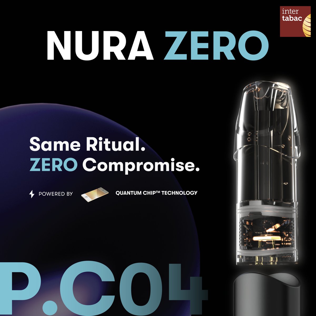 The countdown to InterTabac 2025 is on!🚀

This year, we’re proud to debut NURA ZERO, our nicotine pod system featuring Quantum Chip Technology - a major leap forward in next-generation inhalation.

📍 Come find us in Hall 1, Booth P.C04.