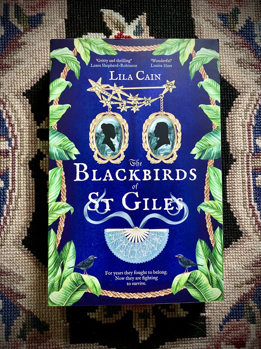 KateAGriffin's tweet image. Just 2 weeks to publication of the beautiful blue paperback of #TheBlackbirdsofStGiles on Sept 25th.
The story of siblings who escape the horrors of a Jamaican sugar plantation only to find that Georgian London hides another form of bondage. 
A timely read for #blackhistorymonth?
