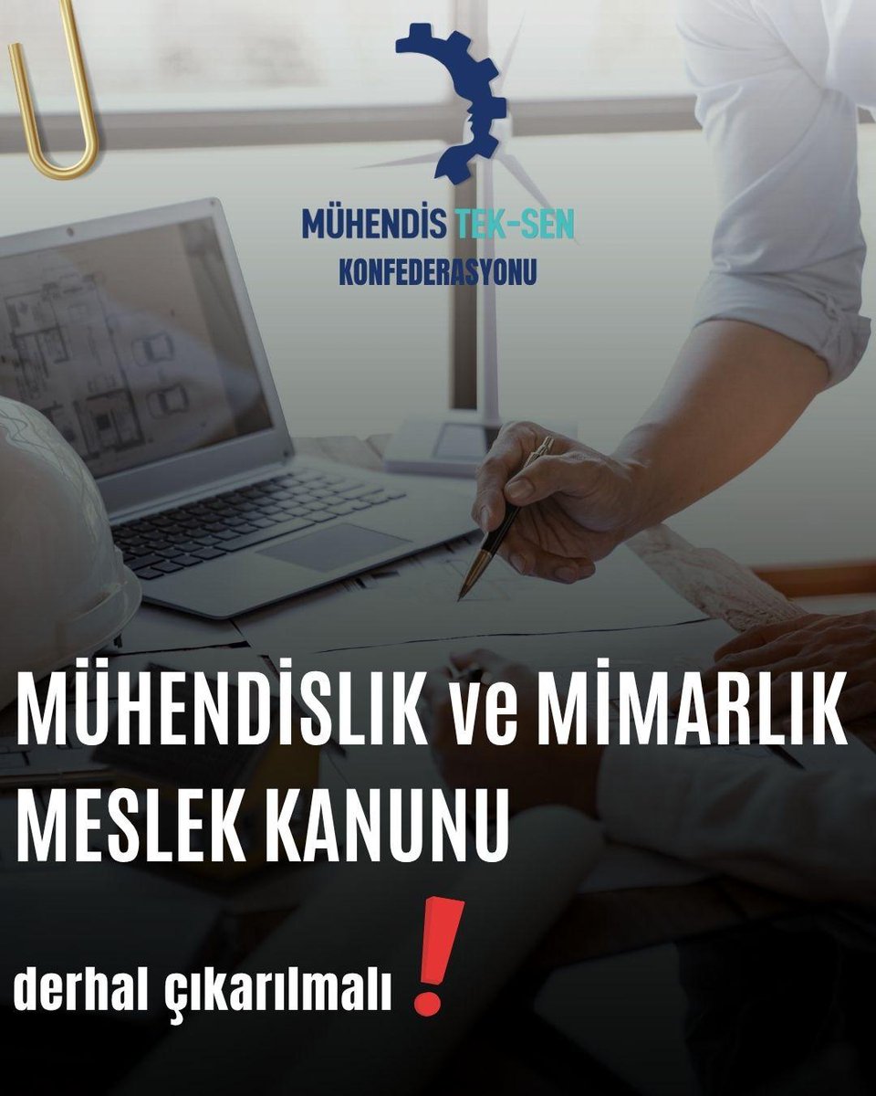 Kanun Yoksa İtibar da Yok, Mühendislik Meslek Kanunu Derhal Çıkmalı.
<a href="/KaMuhEnerjiSen/">Kamu Mühendisleri ENERJİ Sendikası</a> 
<a href="/MuhTekSen_Konf/">Mühendis Tek-Sen Konfederasyonu</a>