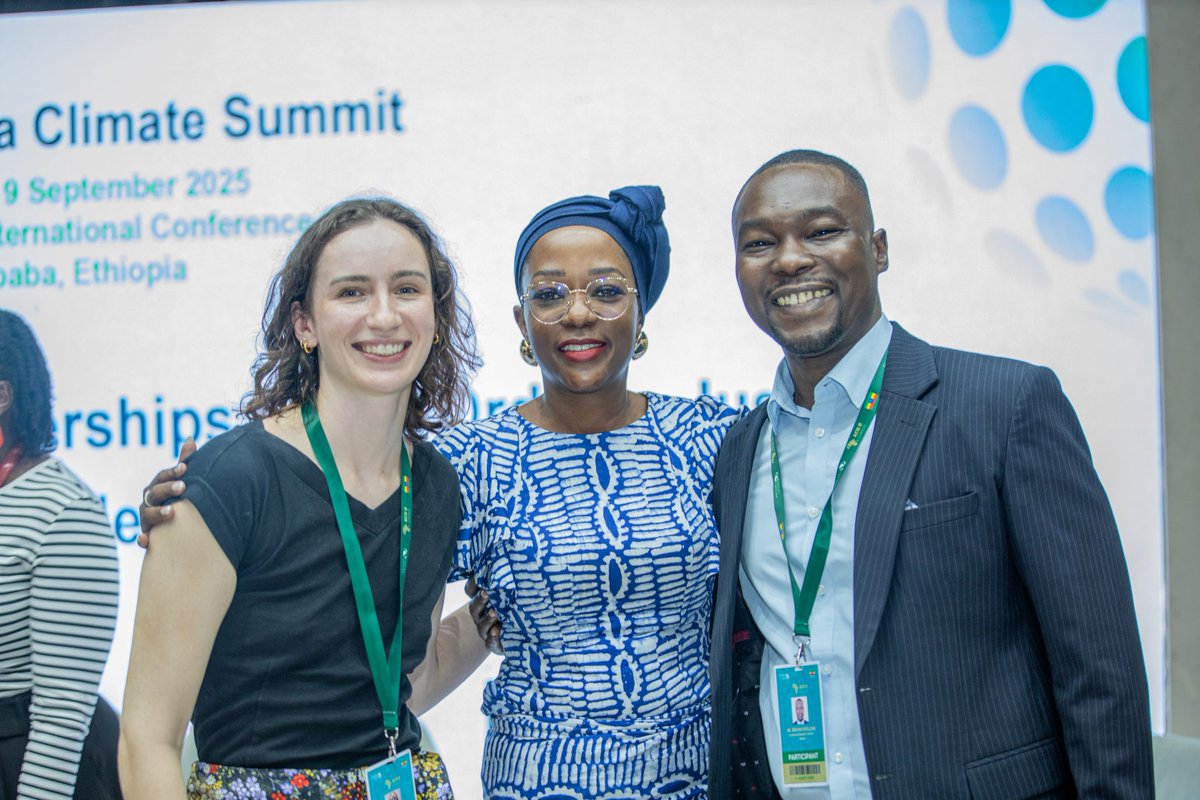 Ibshell1's tweet image. It has been an eventful three days at the Africa Climate Summit 2, where Governments, Multilaterals, Civil society groups, and the private sector converged from around the world.

I had the privilege to interact with various stakeholders and participate in crucial events focused…