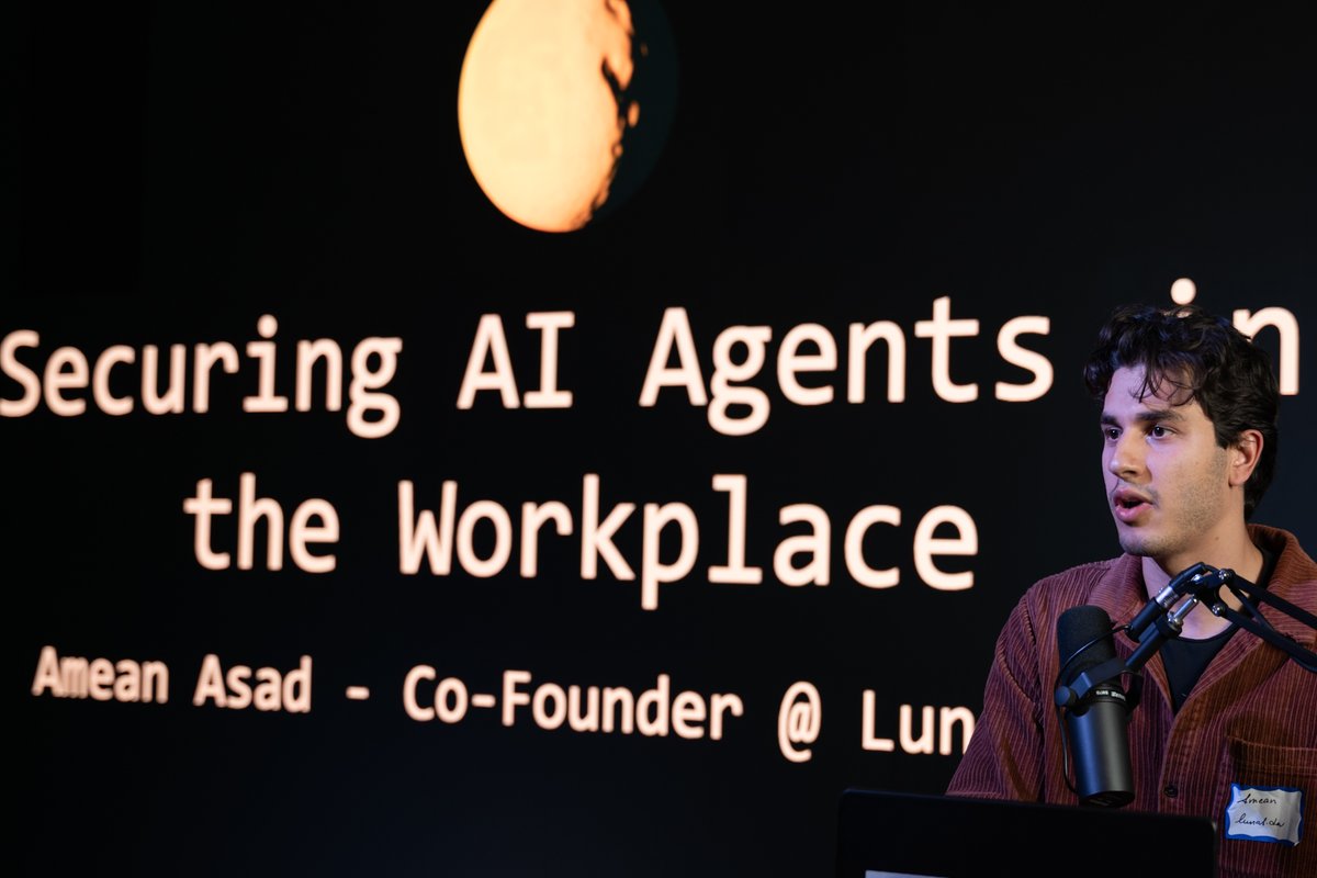 Presented at the 6th edition of the AI Agent meetup in San Francisco this week to represent <a href="/LunalDotDev/">Lunal</a>  and talk about the security of AI Agents used in workplaces using Trusted Execution Environments