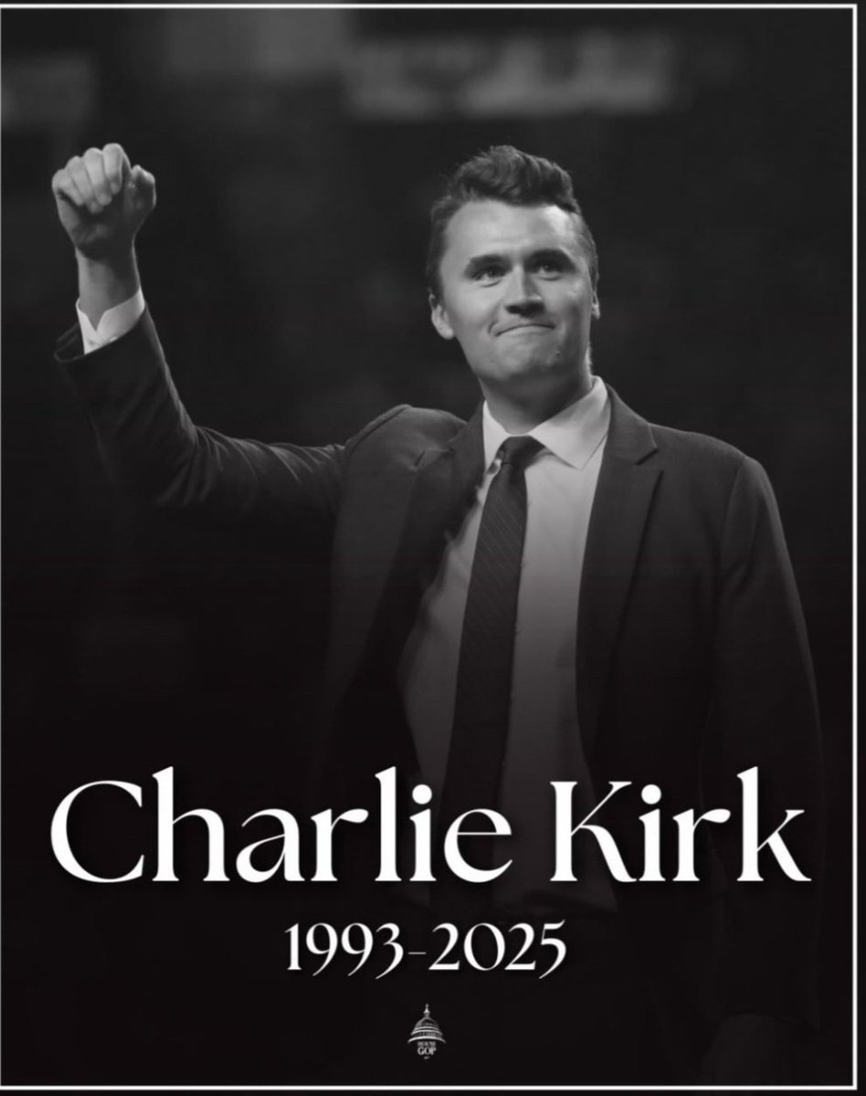 La vérité à un prix.

Le courage à un prix.

#CharlieKirk  n'a pas seulement influencé des millions de jeunes Américains, son assassinat nous rappelle que tous ceux qui ont le #courage de la vérité sont une cible mais malgré la menace nous continuerons de nous battre!🇱🇷🇫🇷