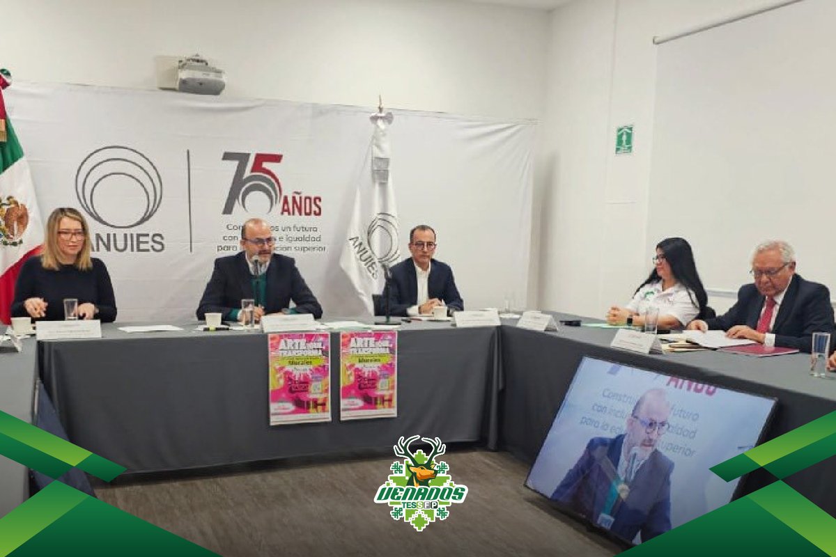 TESSFP_Edomex's tweet image. Hoy nuestro DG, Dr. Aníbal Alberto Mejía Guadarrama, participó en reunión de trabajo de la @SES_mx y @TecNM_MX donde se presentó la convocatoria Murales por la Paz, el Censo IA Generativa y el inicio de #TecNMVirtual 🌟🤖🎨

#OrgulloTESSFP #EducaciónQueTransforma