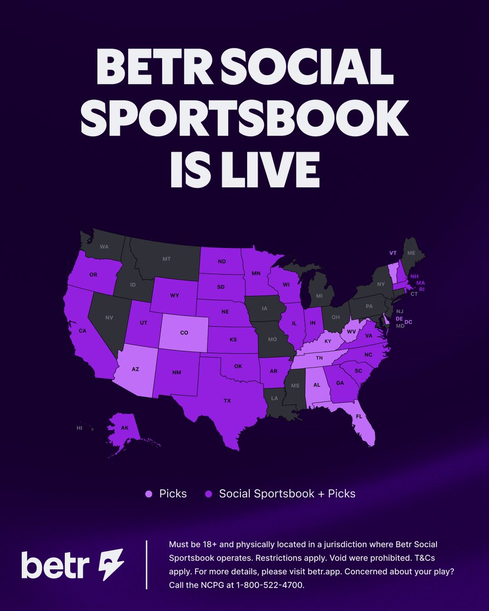 AND WE ARE LIVE IN 25 STATES 🗺️