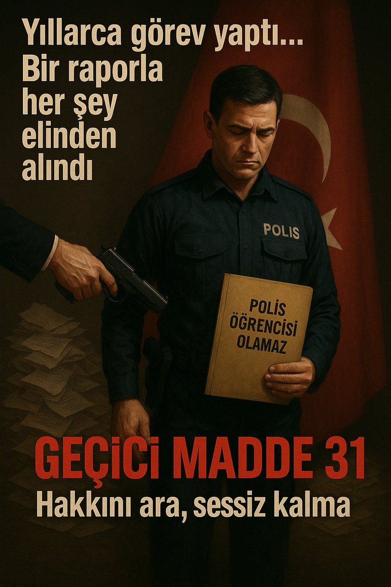 SaglikEgmMagdur's tweet photo. Umudunu mesleğini geleceğini kaybeden binlerce polis sağlık yönetmeliği mağdurları. Ve çözüme kavuşmayan kazanılmış hak. Neden yararlanmadığımız belli olmayan GIH kanunu. Biz devletn verdiği eğitm terbiyeyle görevimizi yaparkn bir anda öğrenci olamaz raporu ve hiçe sayılan emkler https://t.co/q4mczMzP3F