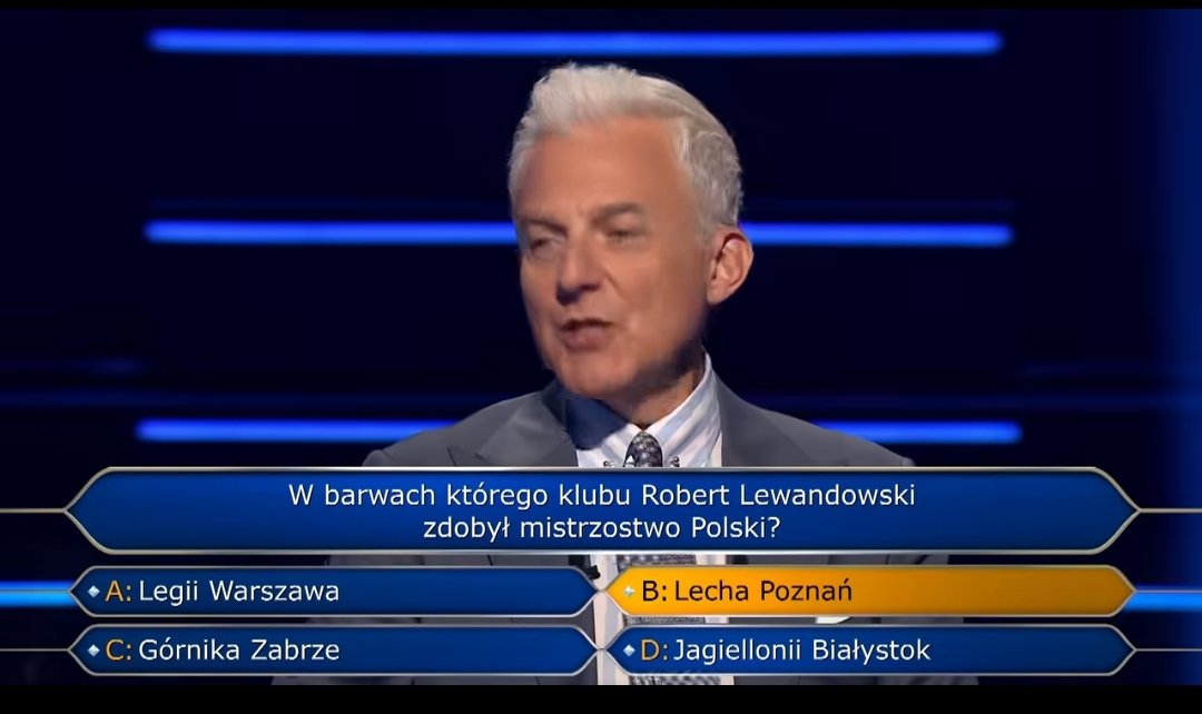 W Milionerach takie pytanko 👀 🔵⚪