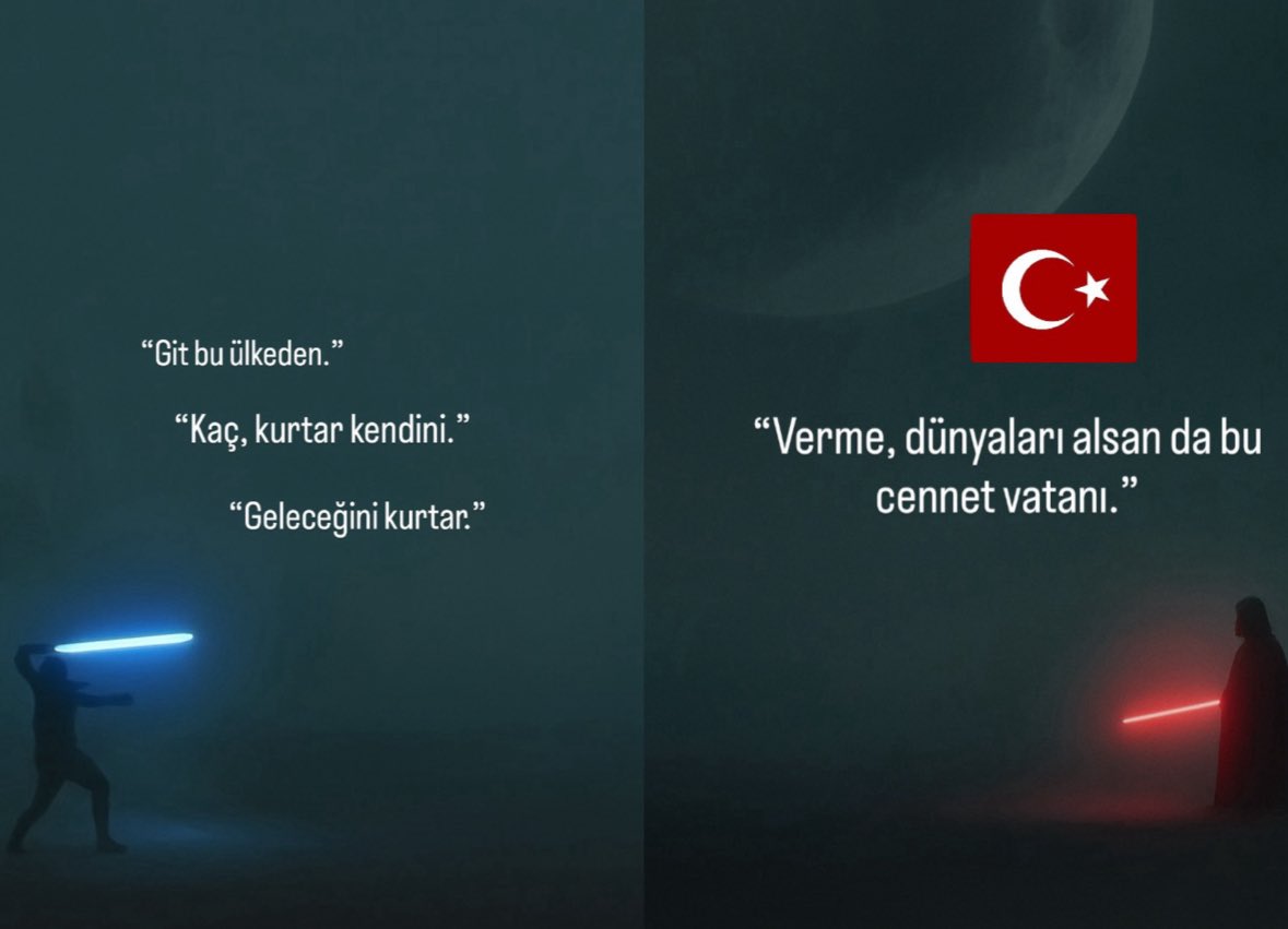 Sözümüz var.