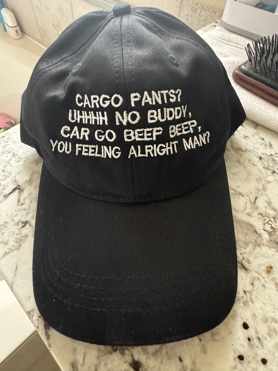 Y’all like my new hat?