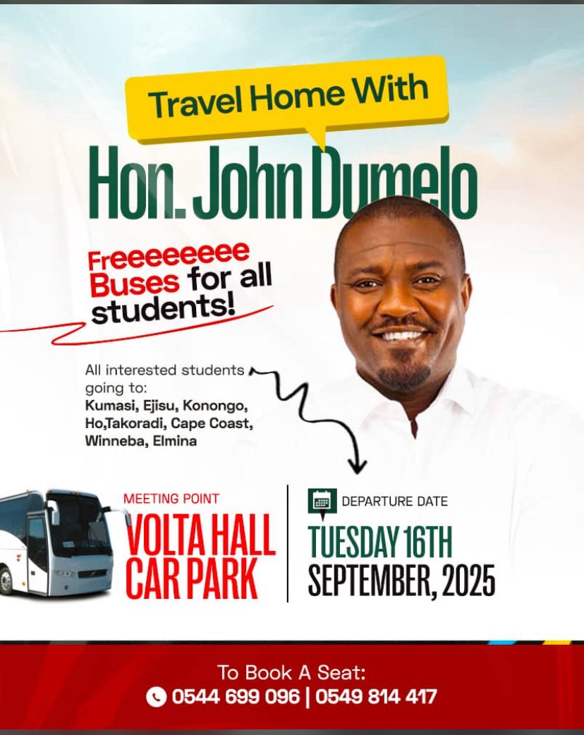 JAtitsogbey's tweet photo. GOD BLESS YOU HON. JOHN DUMELO 

UNIVERSITY OF GHANA STUDENTS ARE GRATEFUL 🙏 https://t.co/4iRW8bJOAC
