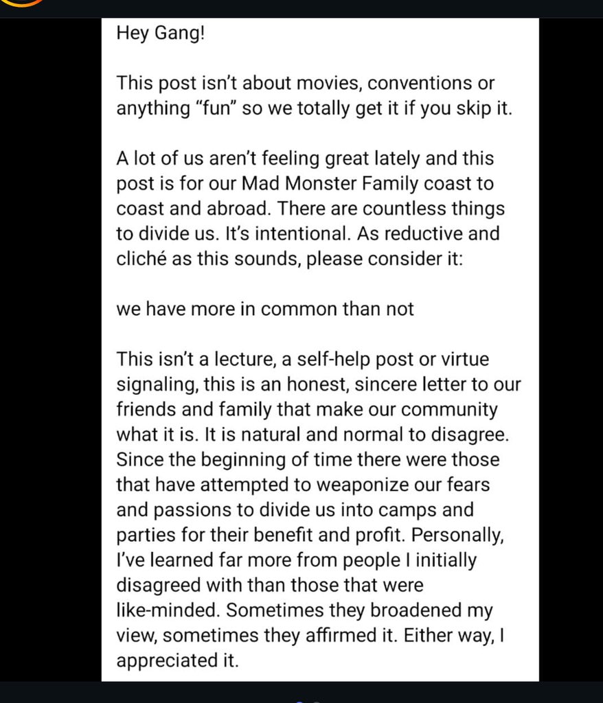 Mad Monster tweet media