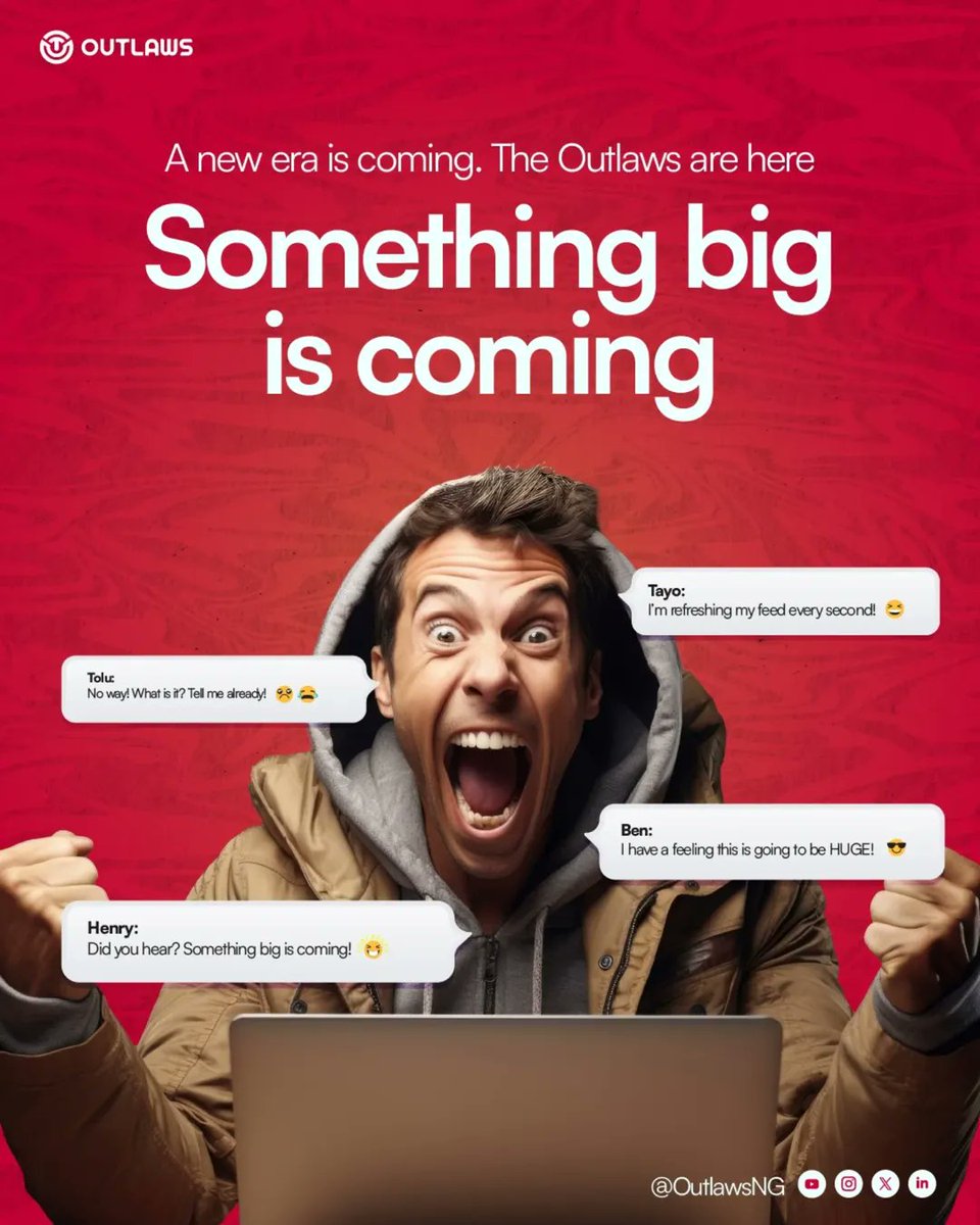 Day 19 of 100: "Journey"

<a href="/outlaws_ng/">Outlaws Esports LTD</a> is building a brand rooted in precision, ambition, and a fearless sense of identity. At a time when Africa’s esports scene is still defining itself, Outlaws moves with the certainty of an organization that already knows where it’s headed.