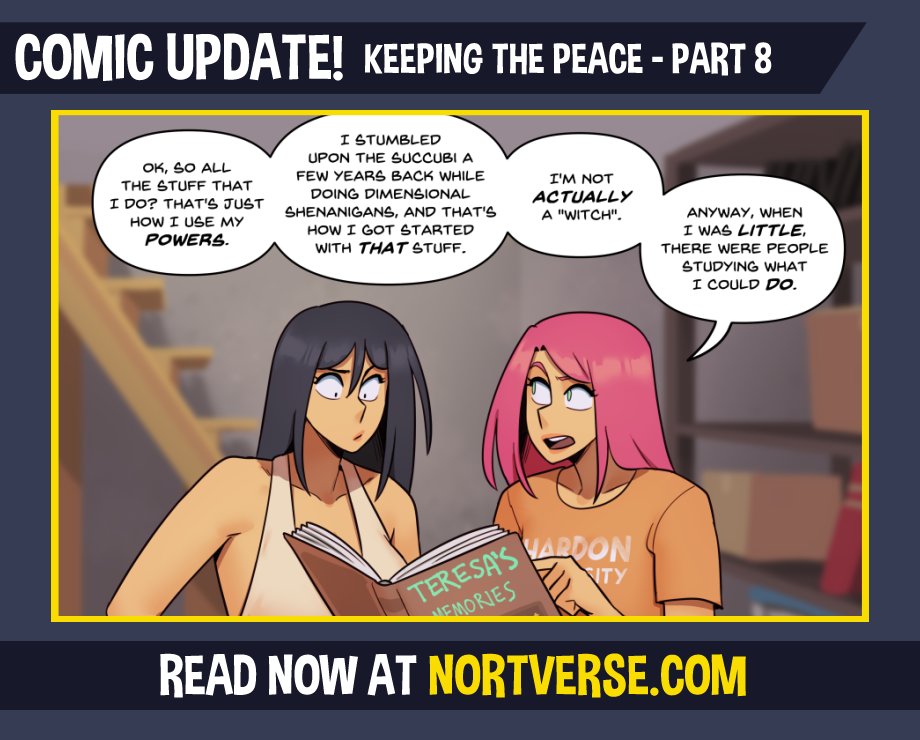 Nortverse: Tara and Beverly tweet media