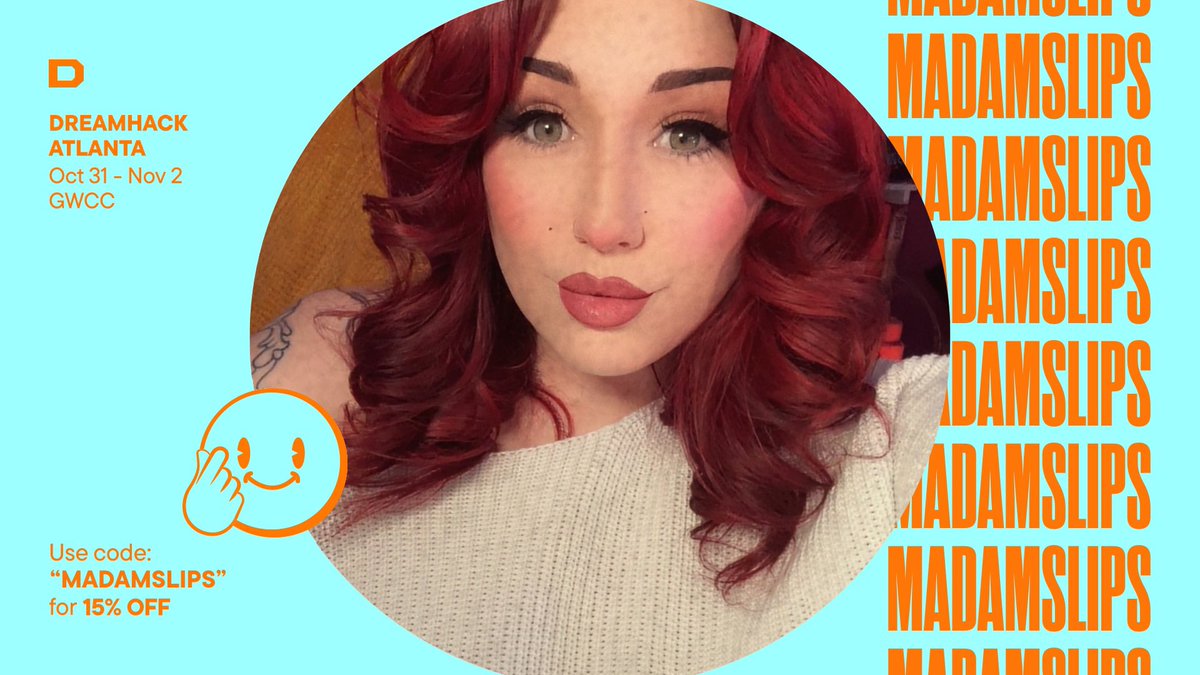 MADAMSLIPS AT CHECKOUT!!
I have imposter syndrome because what do you mean this lil Aussie loud mouth is a Creator at #DreamHackNA?!
24’ <a href="/DreamHackAU/">DreamHack Melbourne</a> 
25’ <a href="/DreamHackNA/">DreamHack North America</a> 
26’ ?!?!?!