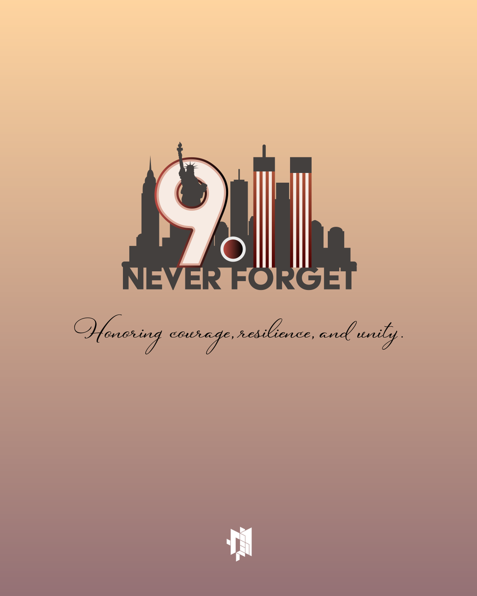 Today, we pause to remember the lives lost and honor the heroes of 9/11.🇺🇸❤️