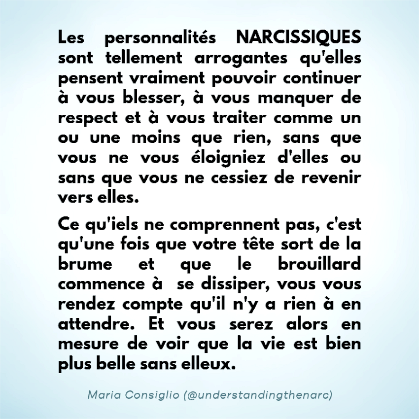 hiatusse's tweet photo. Nota Bene 
#Narcissisme #Narcissique #Arrogance #Maltraitances #Abus #Manipulations #Intimidations #Tyrannie #ViolencePsychologique #ToxicPeople #NarcissisticPersonalityDisorder https://t.co/h3hy6iGQKx