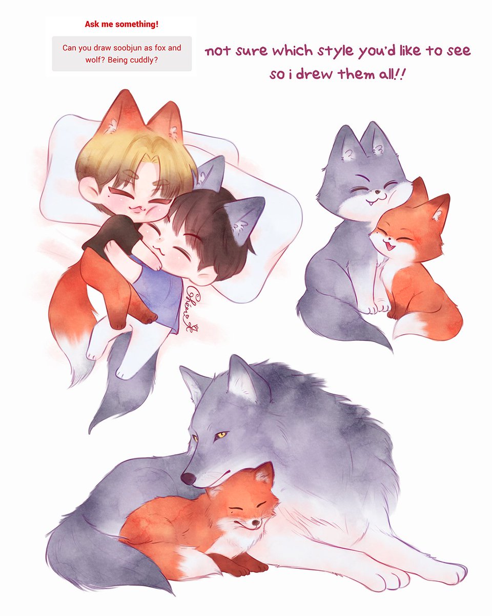 moncherix913's tweet image. req) 🐺🦊x3

#숩준 #SOOJUN