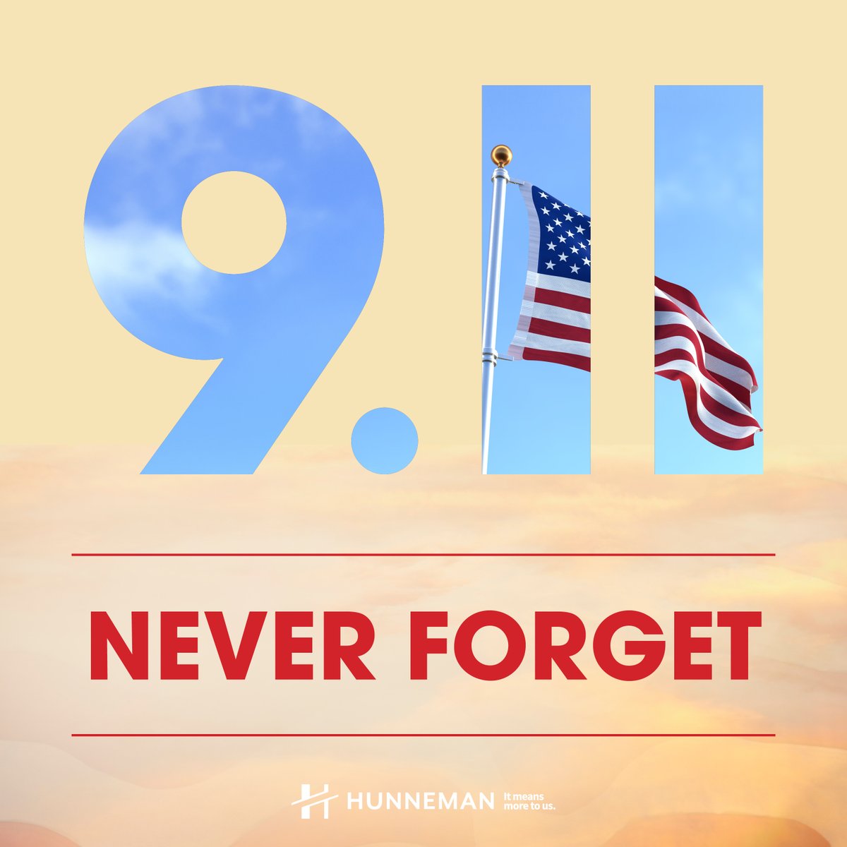 Honoring the lives lost and the heroes of 9/11 today. #neverforget