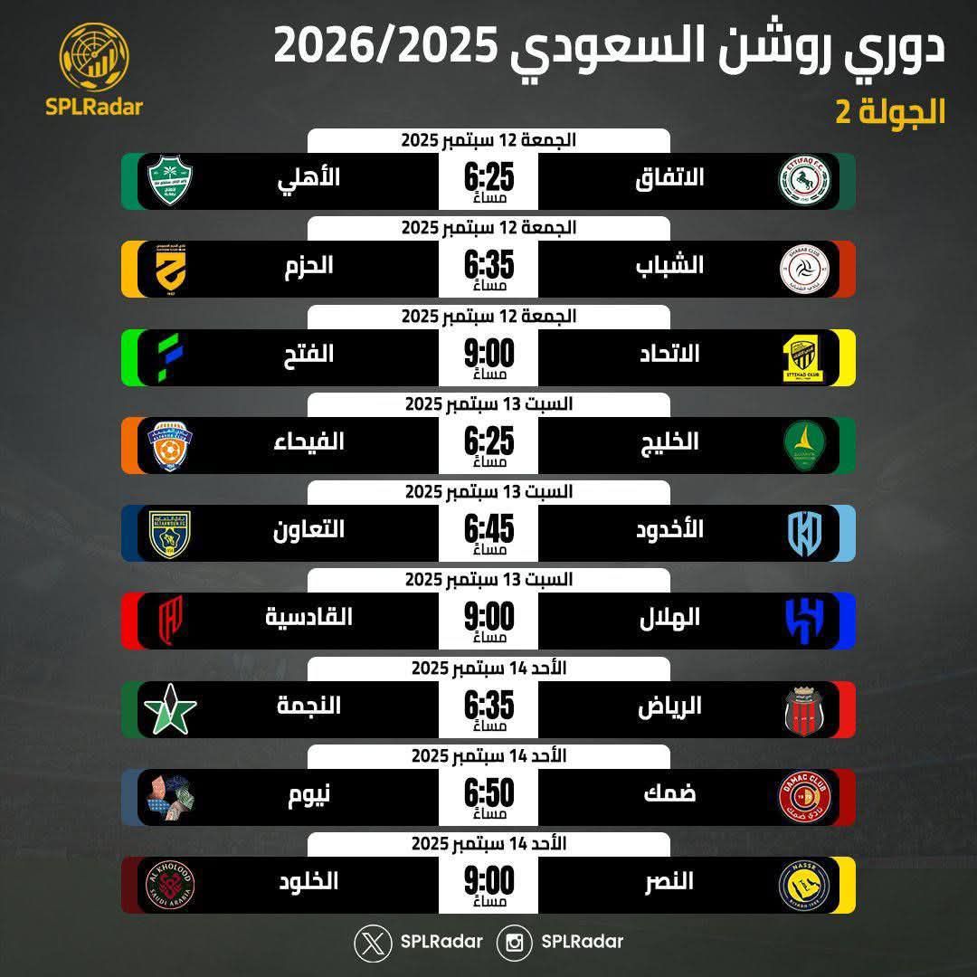 🚨🚨🚨🚨🚨🚨🚨

عودة دوري روشن السعودي... 
#دوري_روشن_السعودي 
#الاهلي_الاتفاق
#الاتحاد_الفتح

لمشاهدة ممتعة وحصرية زورو موقعنا 👇🏻
falconpro4k.com
لتواصل وتساب 👇🏻
Wa.me/+966562679872