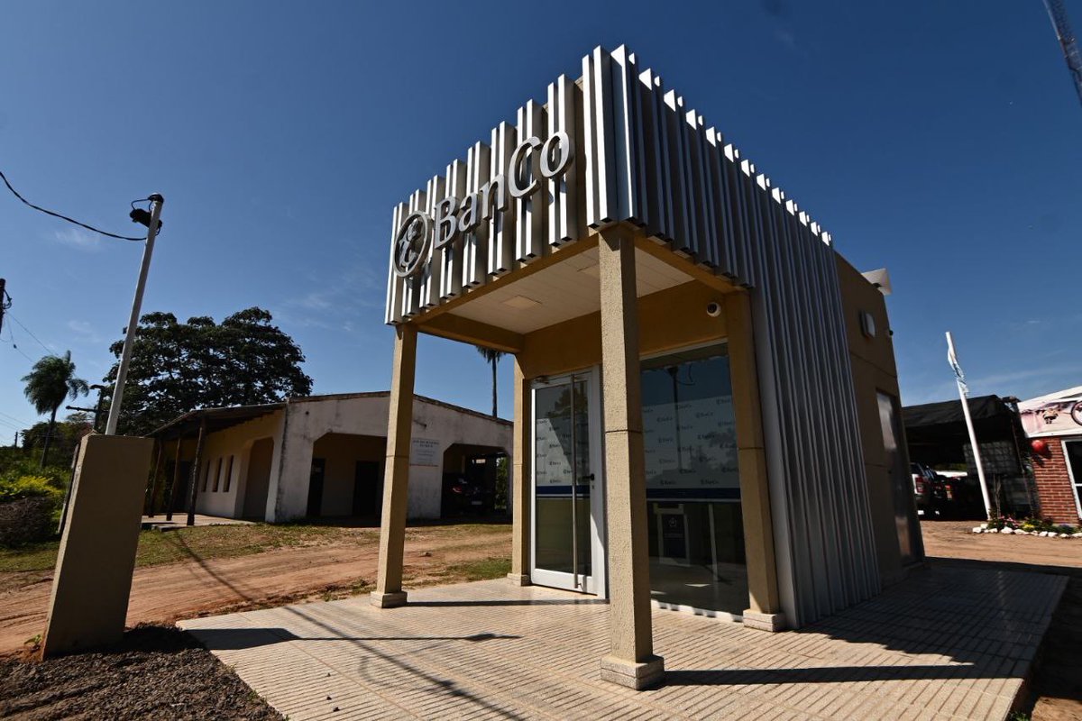 ¡Ramada Paso ya cuenta con su nuevo recinto de cajeros automáticos! 🙌🏻 El gobernador <a href="/gustavovaldesok/">Gustavo Valdés</a> y miembros Directorio inauguraron este moderno espacio equipado con tecnología de última generación y capacidad para hasta dos cajeros 🏦

Esta obra permitirá a los vecinos de la