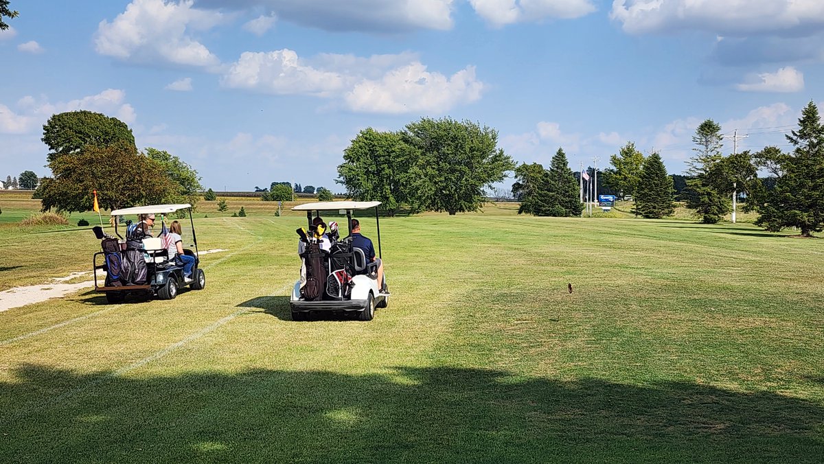 WebsterCalhoun's tweet image. Yesterday, staff took an afternoon break &amp;amp; enjoyed some friendly competition at the Gowrie Golf Course. Great food at Mulligan's, lots of laughs &amp;amp; a few shenanigans. Team building is not just fun &amp;amp; games, but foundational to how we work, communicate, &amp;amp; support each other.