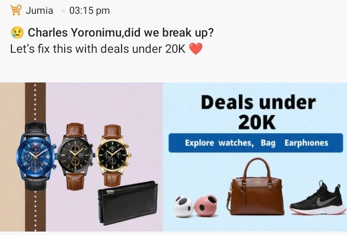 But <a href="/Jumia_UG/">Jumia Uganda</a> when was I last in a relationship with you,  🤣🤣🤣

Mbu did we break up 😂😂

Mundeke nze 🤠