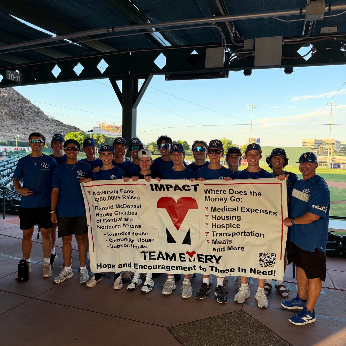 Team Emery (@team_emery) on Twitter photo Huge thank you to <a href="/vctrojans/">Valley Christian Athletics</a> baseball for helping us set up & prepare for the 2025 Team Emery Classic! 👏🏼 Huge thank you to <a href="/vctrojans/">Valley Christian Athletics</a> baseball for helping us set up & prepare for the 2025 Team Emery Classic! 👏🏼