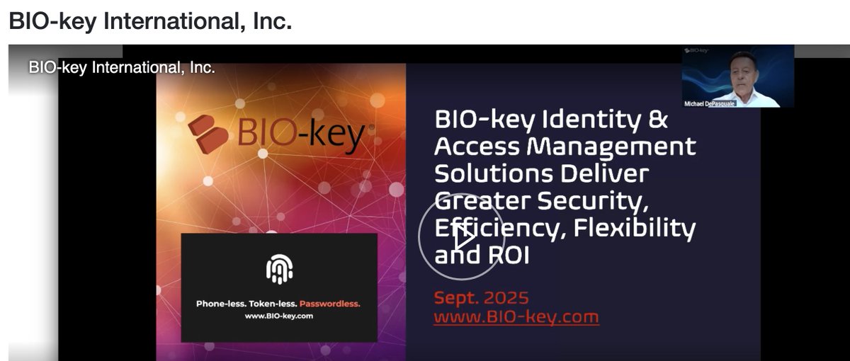 BIO_keyIR's tweet image. $BKYI:  CEO Mike DePasquale presents at the HC Wainwright Conference: journey.ct.events/allschedule/66…
