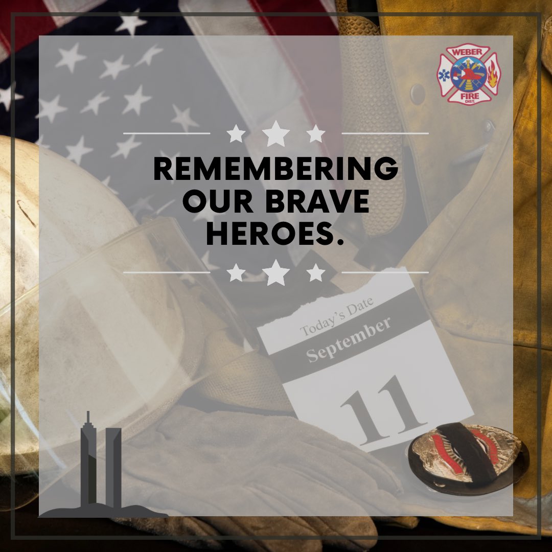 🇺🇸 Today we remember September 11, 2001. We honor the lives lost, the heroes who answered the call, &amp; the families forever changed.
“We will always honor the heroes of 9/11, and we will never forget their sacrifice.”
~ President George W. Bush
#NeverForget #PatriotDay #WeRemember