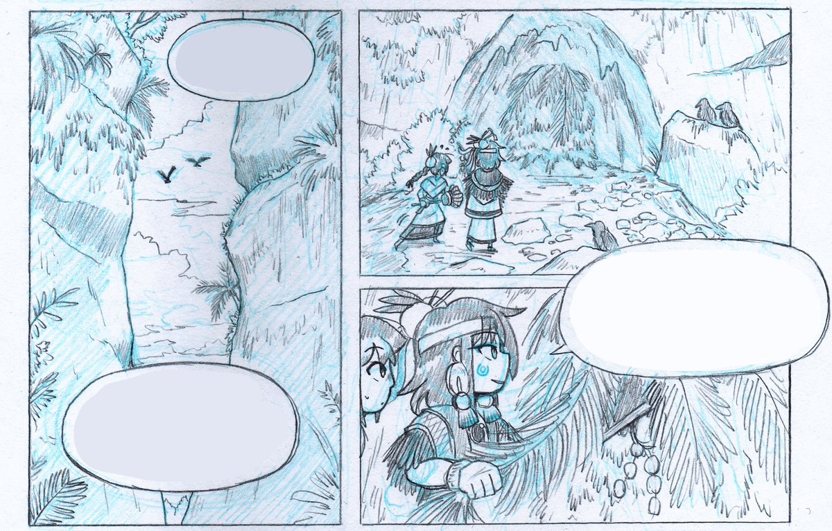 Itzcacalotl's tweet image. Yaoxochitl and Cacalli sketches 🐦‍⬛
#CodexBlack