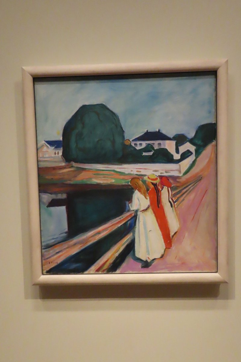 Eens geen vogels maar het prachtig Munch museum in Oslo