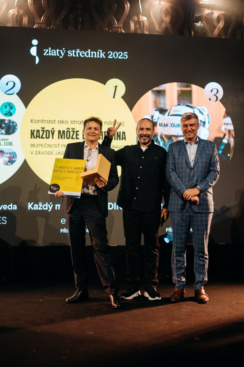 V kategorii Průmysl, strojírenství a energetika se blýskli:
 🥇 <a href="/Jaguar/">Jaguar</a> Land Rover Slovakia a event2all – Každý môže byť HRDINA
 🥈 VSE a SKPR STRATEGIES – Kontaminovať nie je veda, veda je kontamináciu odstrániť
 🥉 <a href="/SkupinaCEZ/">Skupina ČEZ</a> – Setkání s energií
