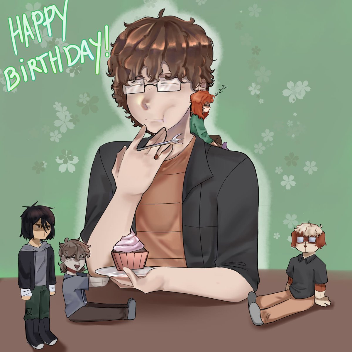 HAPPY BIRTHDAY <a href="/snazzyNO3/">Snazzy</a> 
#sfacomic #StarvingforAttention #sfafanart
