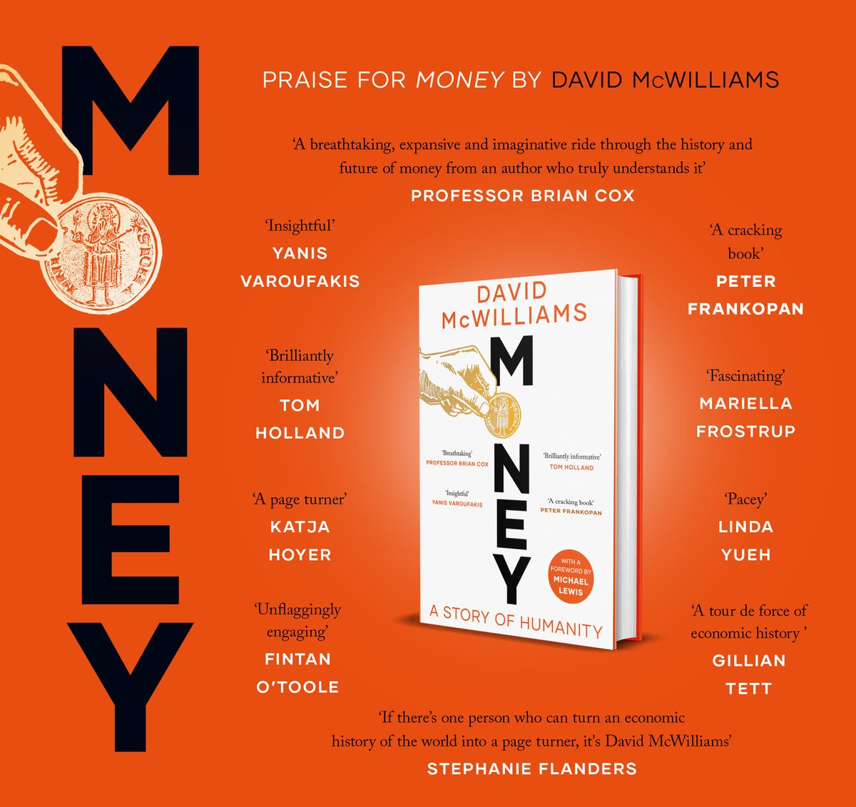 Evening.

News.

My book tour of Australia and NZ announced. Melbourne Oct 8, Sydney 9, Brisbane 10,11,12 and Christchurch Oct 14th,

Grab your tickets below. See you Down Under.
I can't wait. 
👇
davidmcwilliams.ie/tour