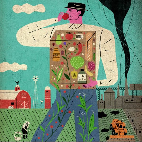 Plunkert Illustrates Healthier Eating for Columbia Magazine: altpick.com/news/plunkert-…