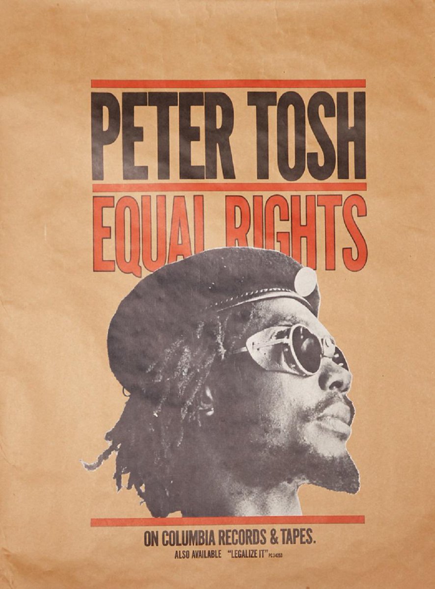 Equal Rights is the second studio album by Peter Tosh. It was released in 1977 on Columbia Records.