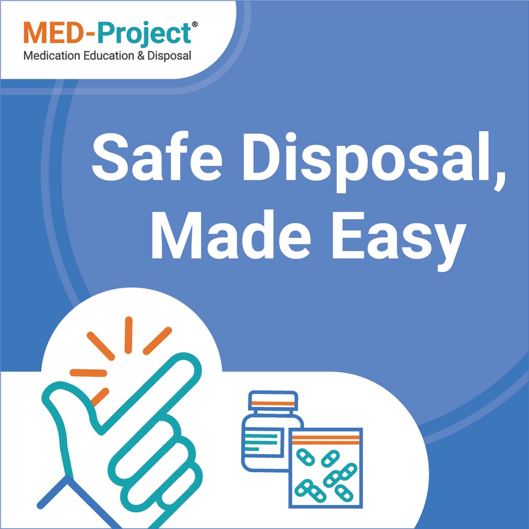 Safely removing expired medications from your home is easy. Order a free, prepaid mail-back package - 24/7 - from our website or call center. Visit med-projectsantaclara.org or call (844) 4-TAKE-BACK to request a package today!