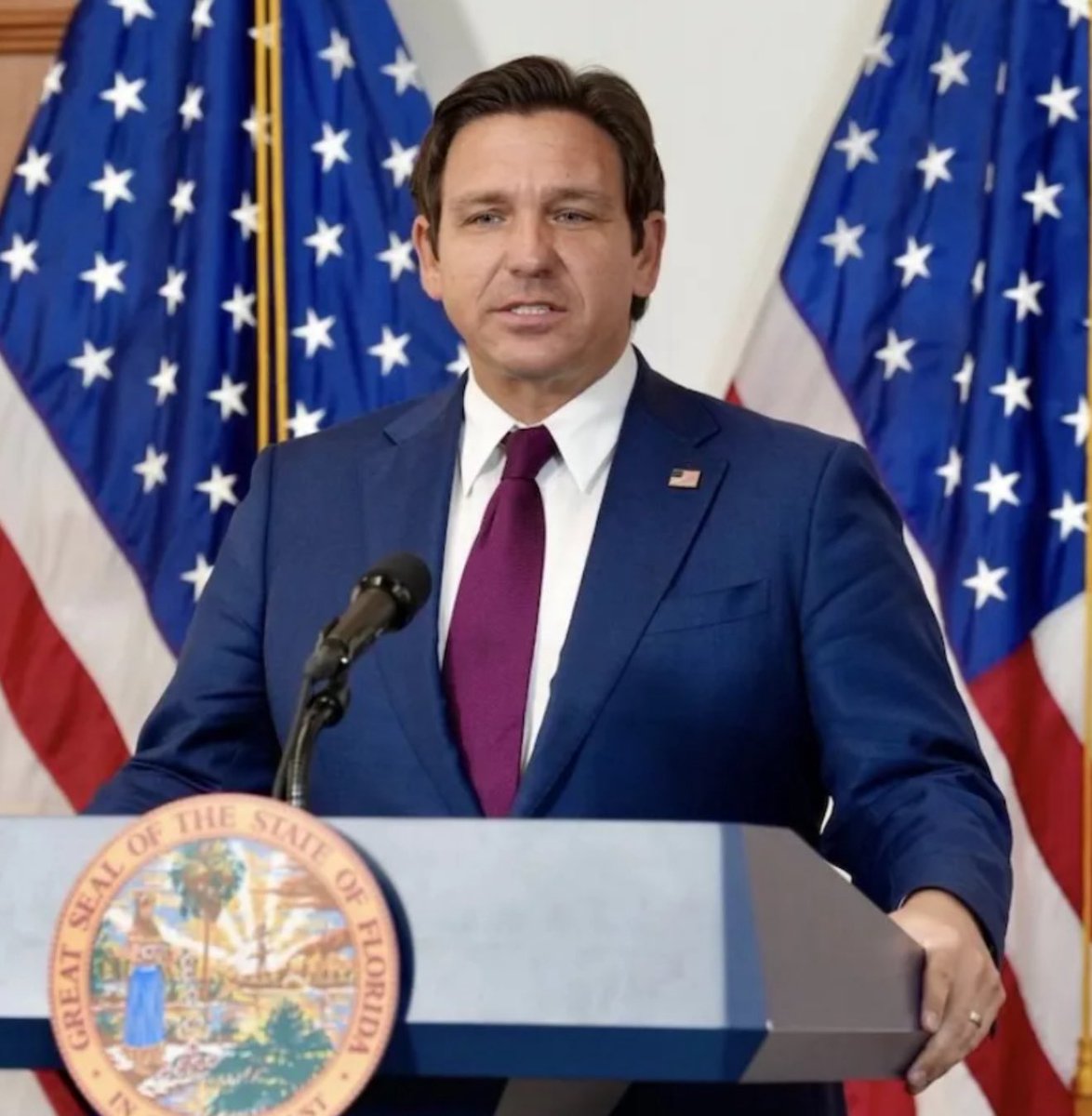 MAGAVoice's tweet photo. BREAKING 🚨 Governor Ron DeSantis announced an investigation into ANY teacher who celebrated Charlie Kirk’s tragic passing 

“Govern yourselves accordingly”

Full throttle, FIRE them all https://t.co/WIGaMoINvI