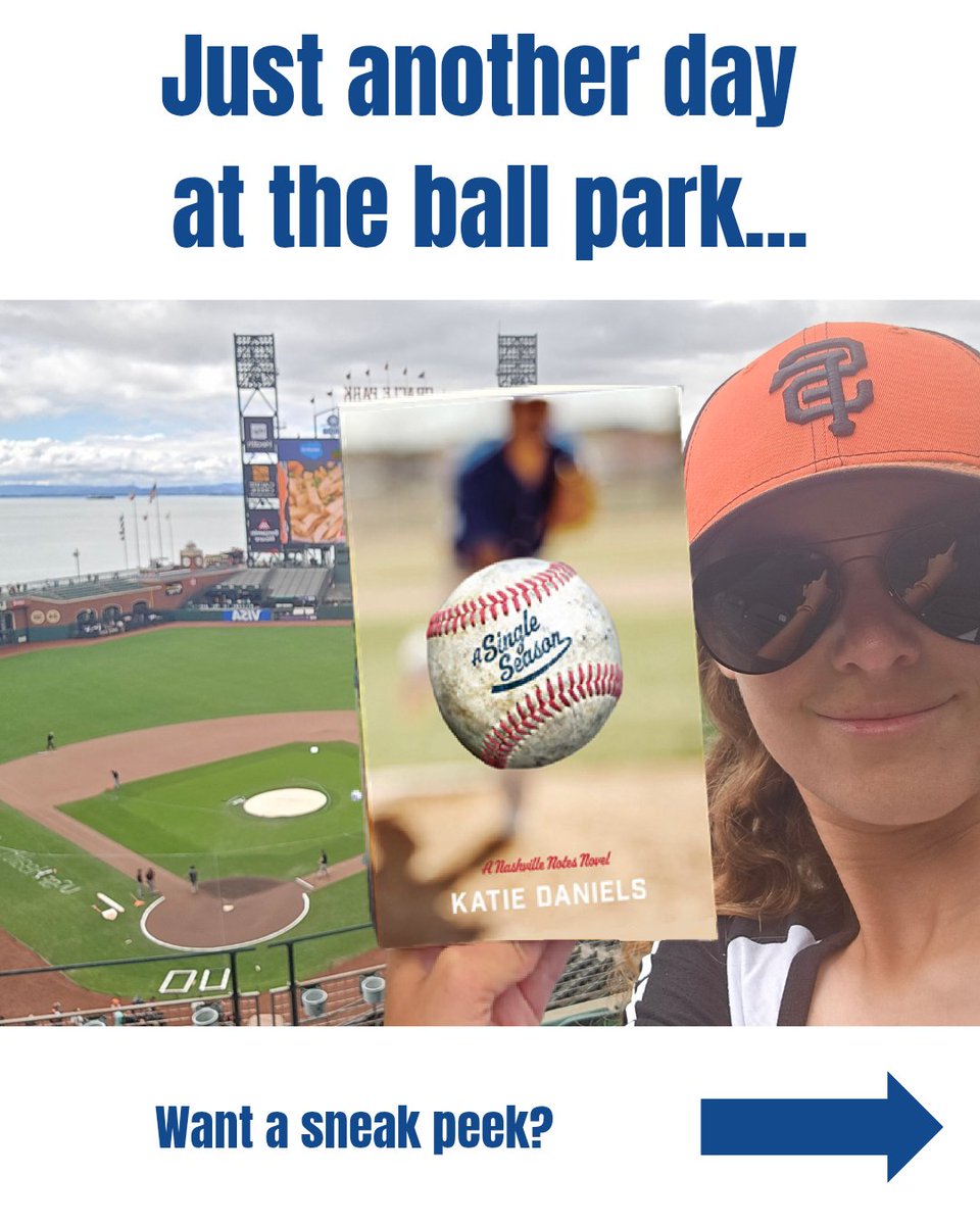 kadwriter12's tweet photo. Baseball Book Ball Park Tour stop #1! Not sure if the #sfgiants    are going to make the Post Season, but in my debut novel, they just might 😉 
#baseballbook #debutnovel #sportsromance #newrelease2025 https://t.co/1XBXtsLkiR