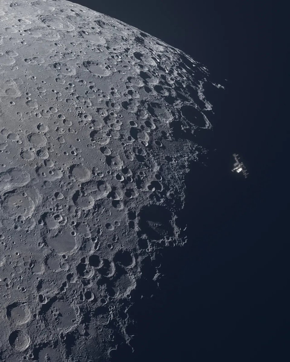 This photo of the ISS transiting our moon near Shackleton Crater got me shortlisted as Astrophotographer of the Year. 

It's one of my favorite images ever, showing us the present and the future of crewed spaceflight. See the uncropped image in the first reply to the thread.