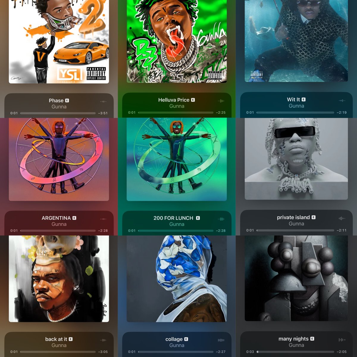 What are Gunna's best TWO intro's ??

I'll go with Argentina and Helluva Price