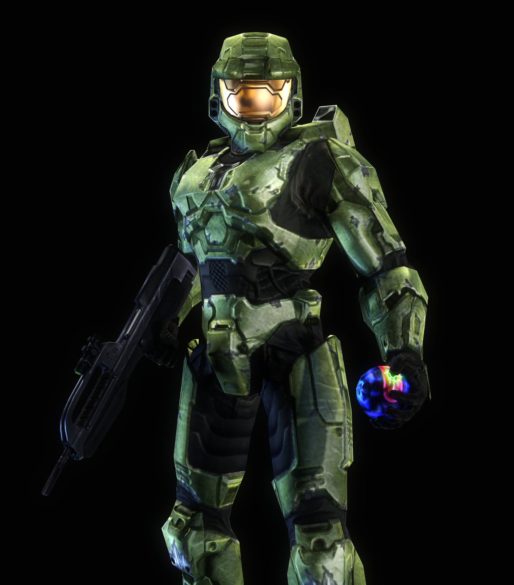 Halo 2 Master Chief exists purely to aura farm.